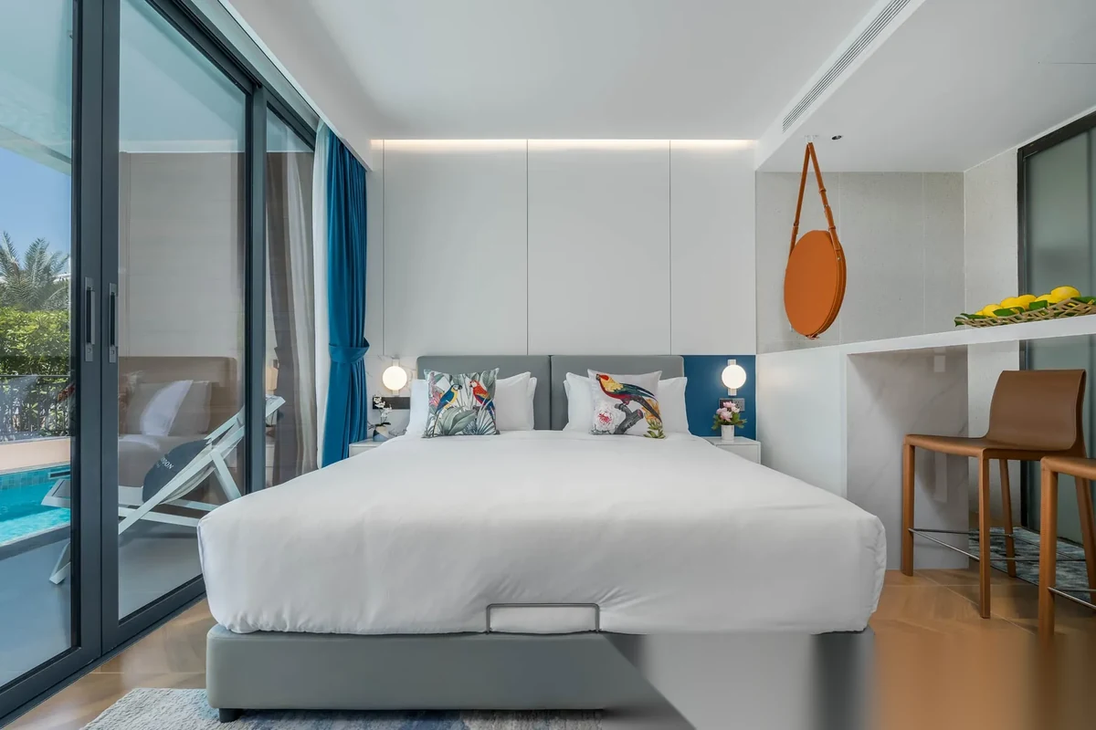 Studio Apartment for sale at Kora Beach Resort Phuket complex · Choeng Thale · Pool View — photo 4