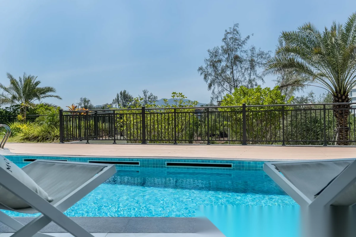 Studio Apartment for sale at Kora Beach Resort Phuket complex · Choeng Thale · Pool View — photo 8