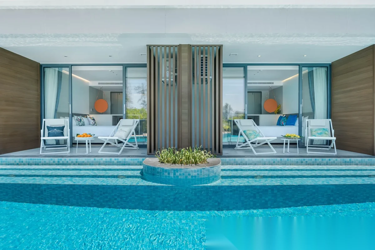 Studio Apartment for sale at Kora Beach Resort Phuket complex · Choeng Thale · Pool View — photo 9