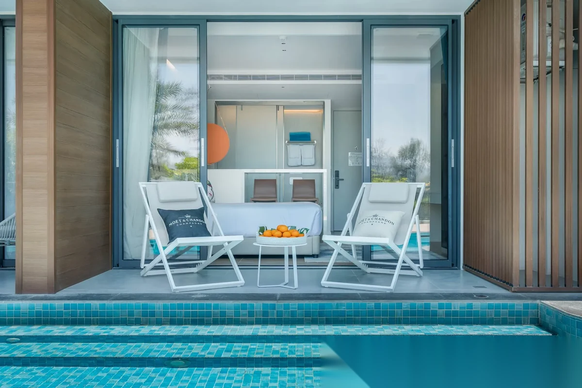 Studio Apartment for sale at Kora Beach Resort Phuket complex · Choeng Thale · Pool View — photo 10
