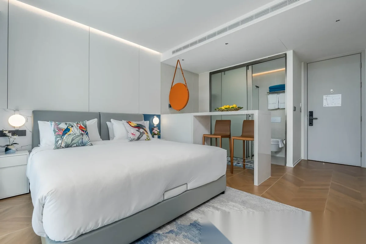 Studio Apartment for sale at Kora Beach Resort Phuket complex · Choeng Thale · Pool View — photo 15