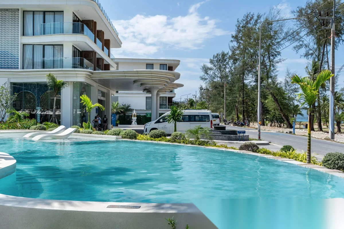 Studio Apartment for sale at Kora Beach Resort Phuket complex · Choeng Thale · Pool View — photo 28