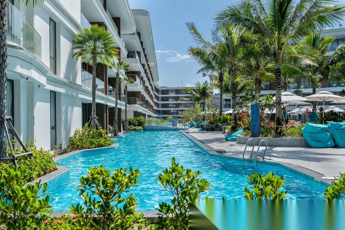Studio Apartment for sale at Kora Beach Resort Phuket complex · Choeng Thale · Pool View — photo 30