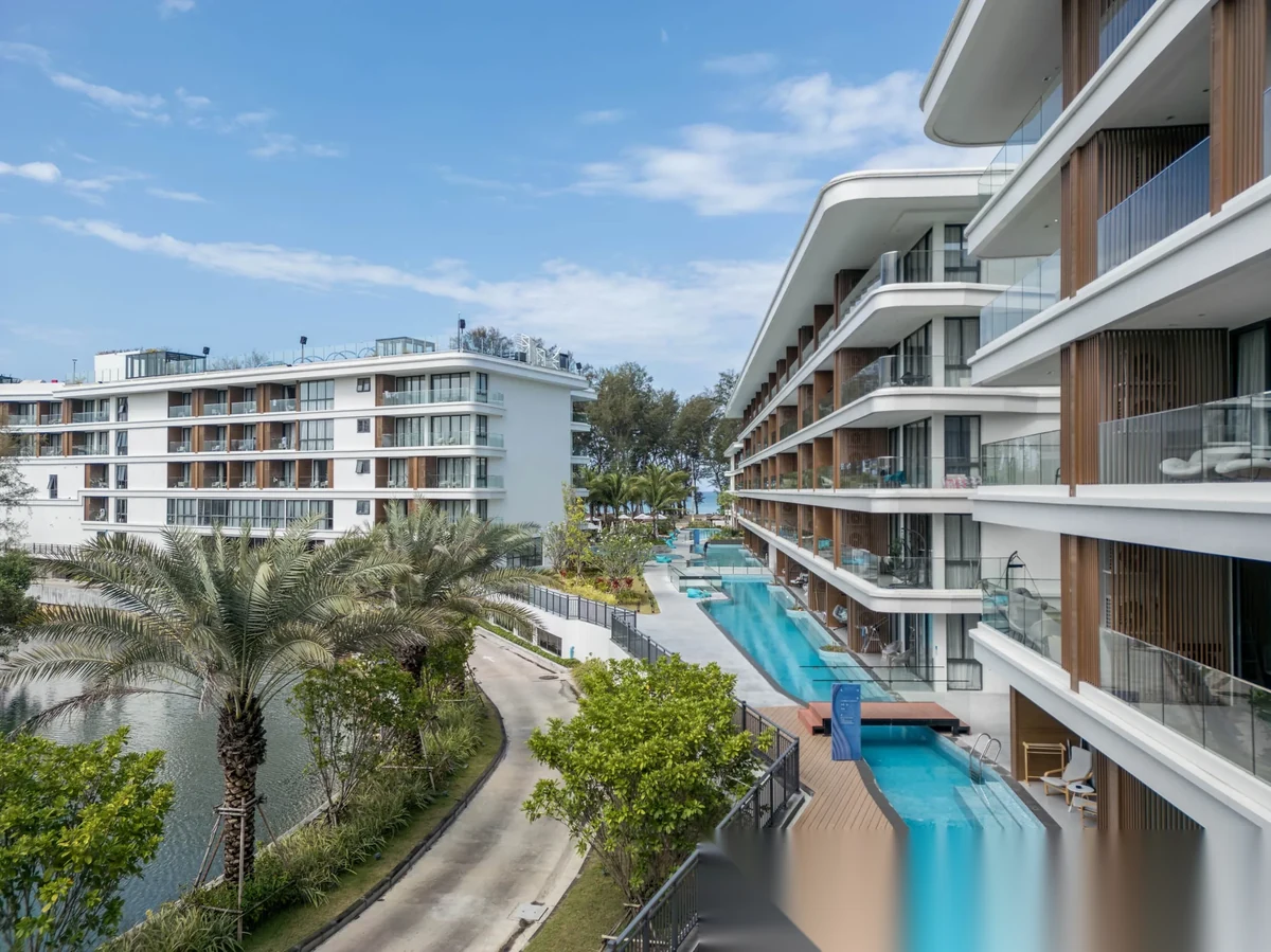 Studio Apartment for sale at Kora Beach Resort Phuket complex · Choeng Thale · Pool View — photo 34