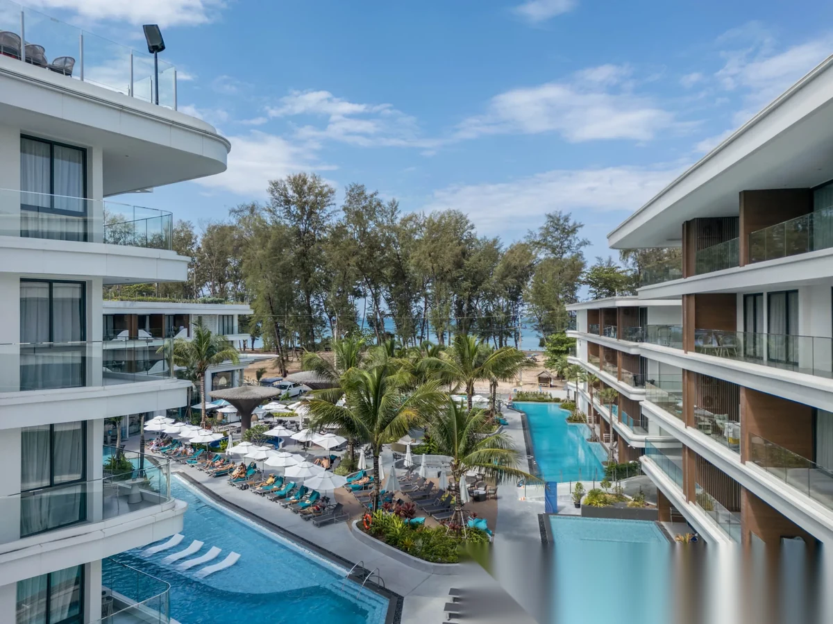 Studio Apartment for sale at Kora Beach Resort Phuket complex · Choeng Thale · Pool View — photo 37