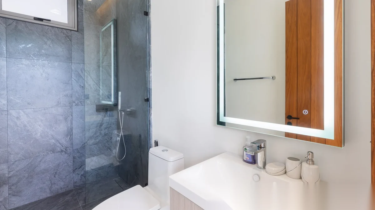 Вилла 3BR в комплексе Zenithy Luxe · Си Сунтон · Вид на бассейн — фото 12