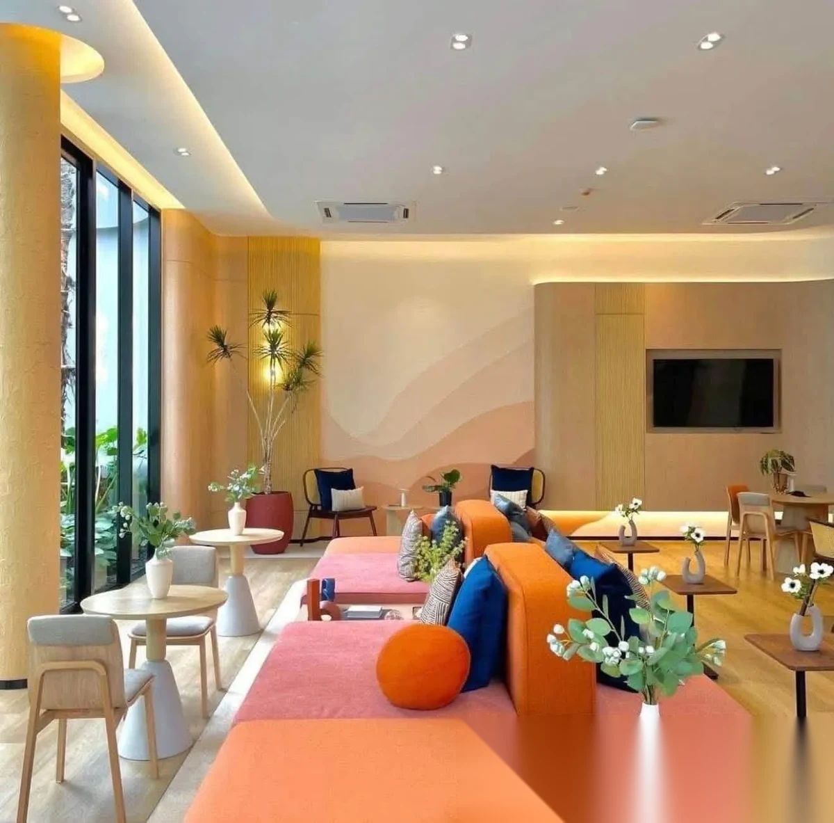 1 Bedroom Apartment for rent at Dcondo Reef Phuket complex · Kathu · Pool View — photo 9
