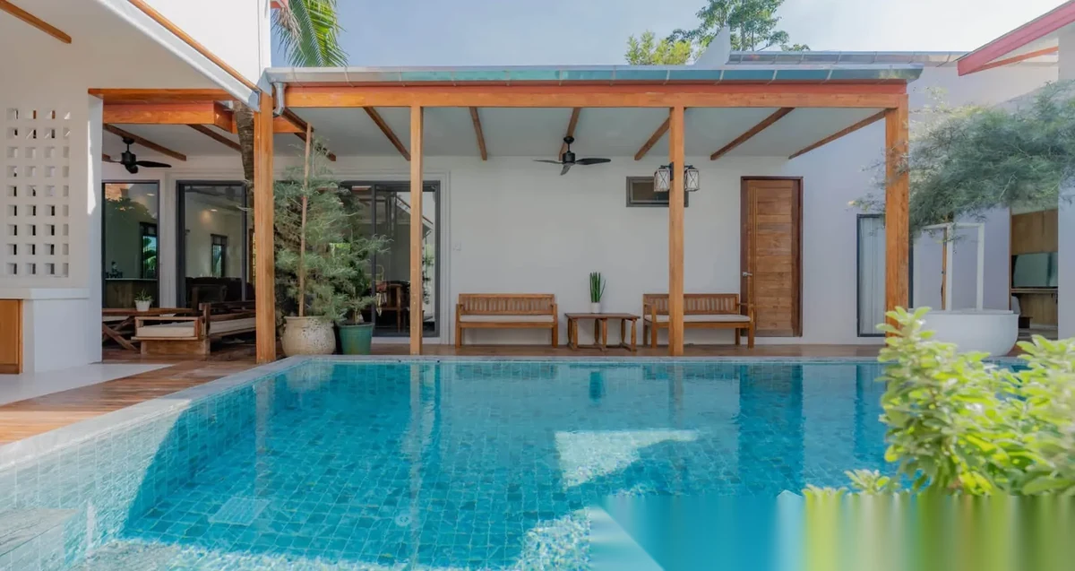 6 Bedroom Villa for rent · Choeng Thale · Pool View