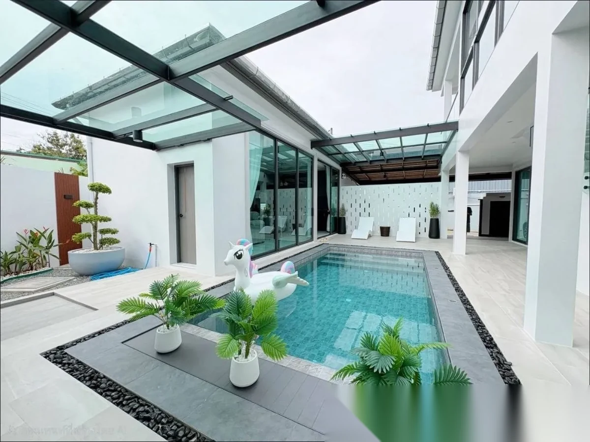 4 Bedroom Villa for rent · Chalong · Pool View — photo 10