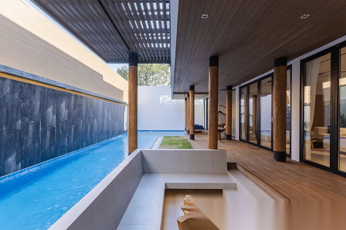 4 Bedroom Villa for rent · Si Sunthon · Pool View — photo 12