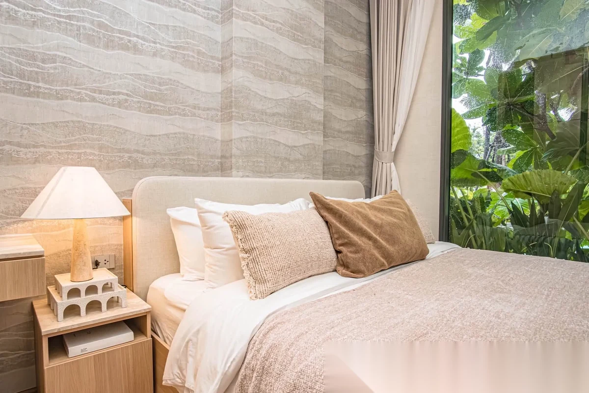 2 Bedroom Apartment for rent at Canvaz Palette Cherngtalay complex · Choeng Thale · Pool View — photo 4