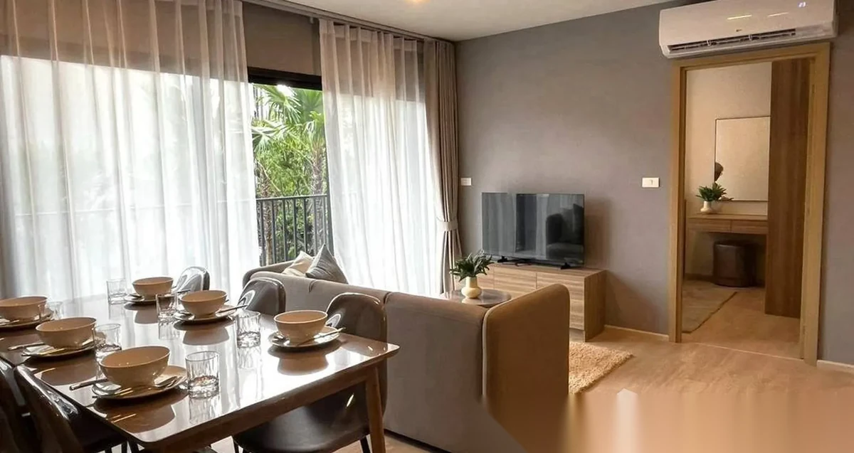 2 Bedroom Apartment for rent at The Base Cherngtalay complex · Choeng Thale · Pool View