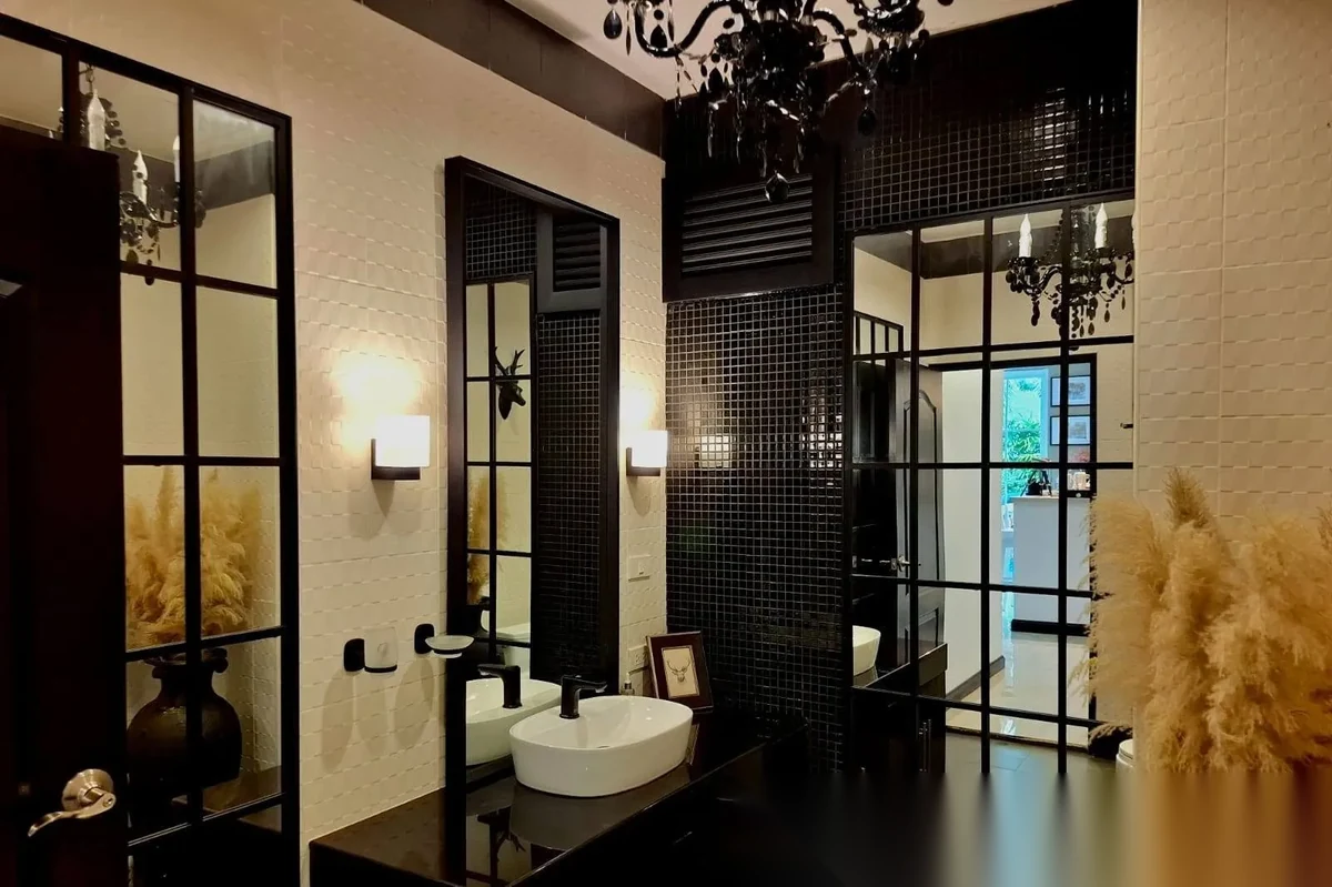 Вилла 3BR в комплексе Saiyuan Med Village · Раваи · Вид на бассейн — фото 10
