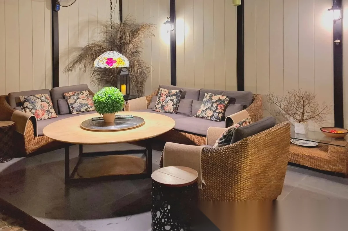 Вилла 3BR в комплексе Saiyuan Med Village · Раваи · Вид на бассейн — фото 12