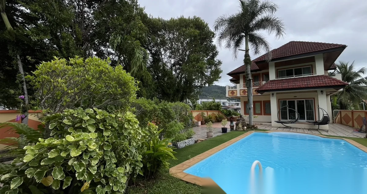 3 Bedroom Villa for rent · Choeng Thale · Pool View