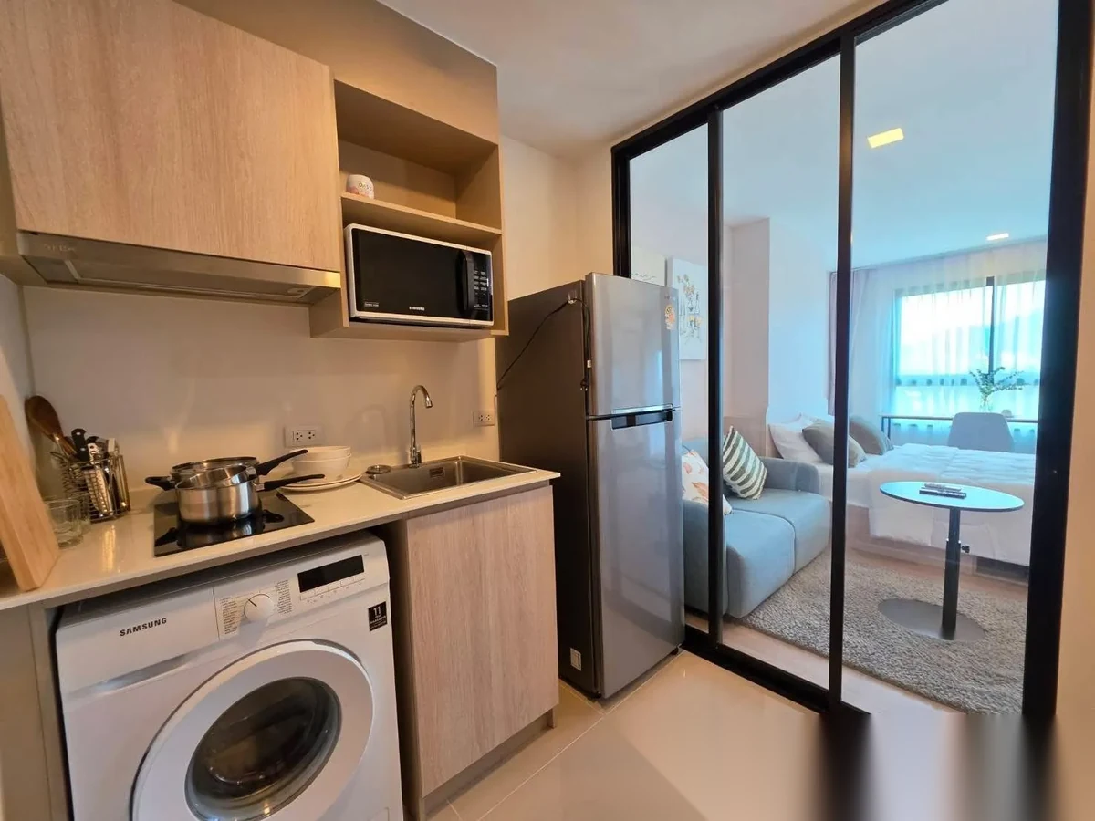 Апартаменты 1BR в ЖК THE BASE Bukit · Вичит · Вид в сад — фото 7