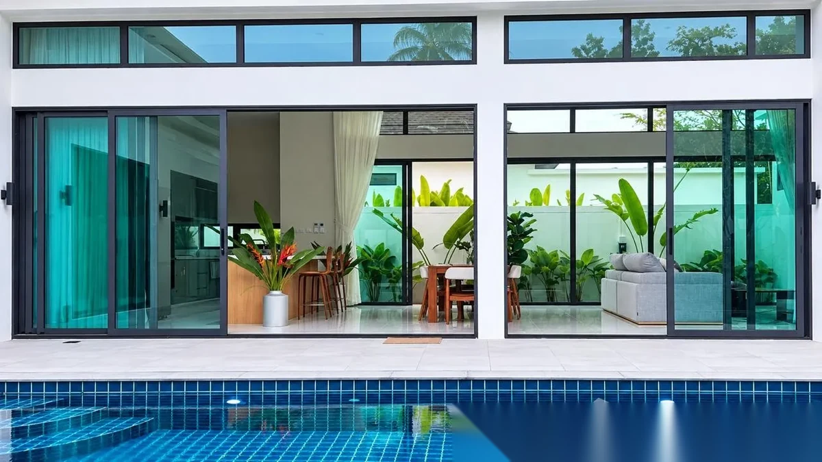 4 Bedroom Villa for rent at Private Pool Villa for Long-Term Rent Mai Khao complex · Mai Khao · Pool View — photo 2