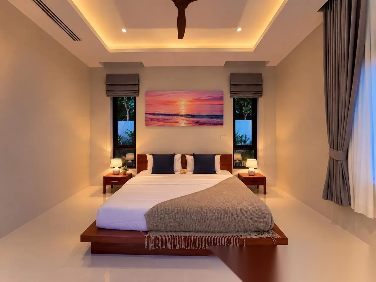 4 Bedroom Villa for rent at Private Pool Villa for Long-Term Rent Mai Khao complex · Mai Khao · Pool View — photo 9