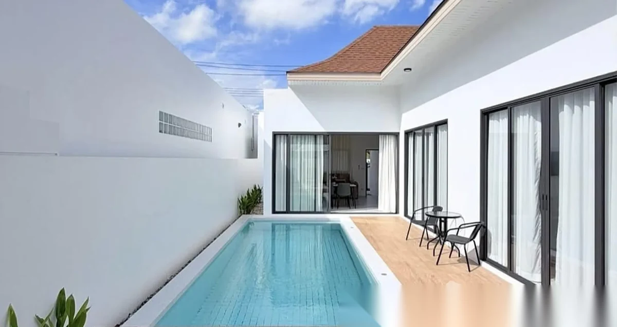 3 Bedroom Villa for rent at The Elegance by Phirunda complex · Chalong · Pool View