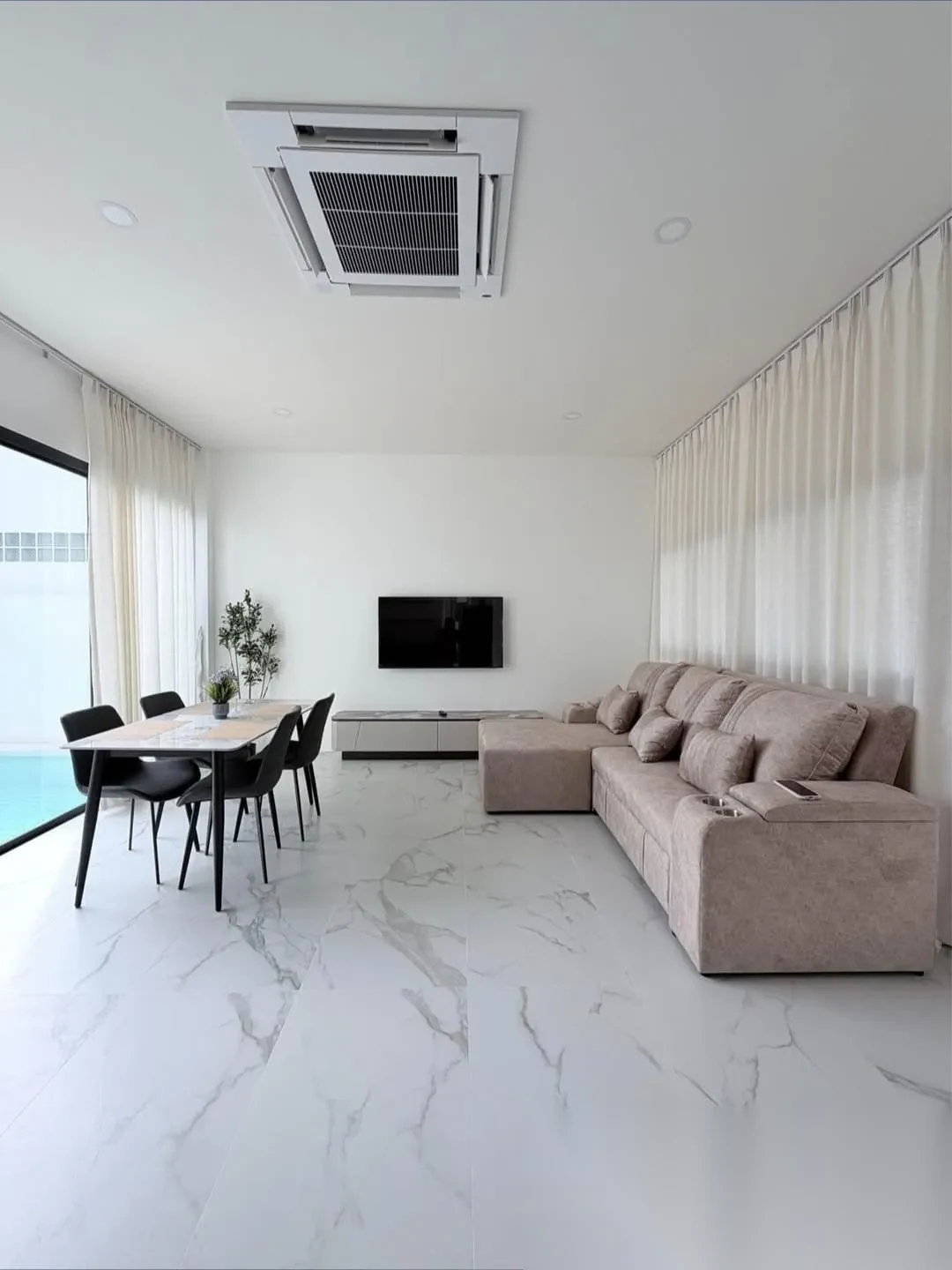 3 Bedroom Villa for rent at The Elegance by Phirunda complex · Chalong · Pool View — photo 3