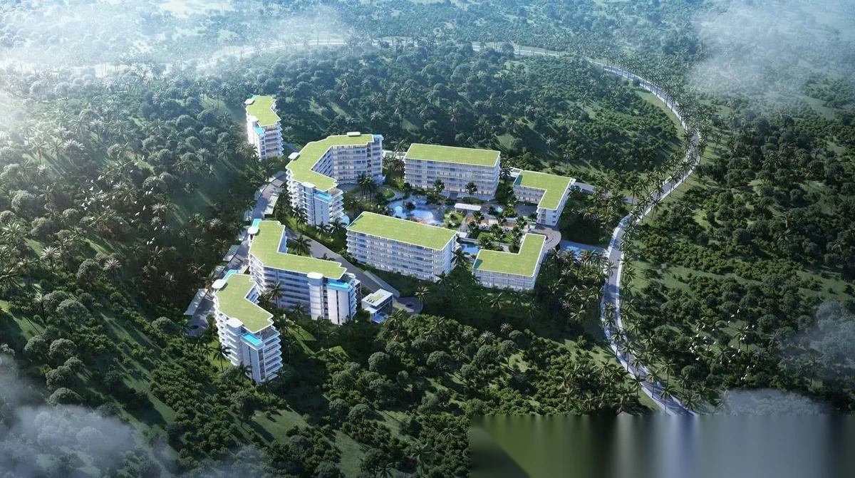 Studio Apartment for sale at AYANA Heights Seaview Residence complex · Choeng Thale · Garden View — photo 8