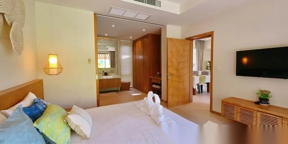 3 Bedroom Villa for rent at Trichada Villas complex · Choeng Thale · Pool View — photo 5