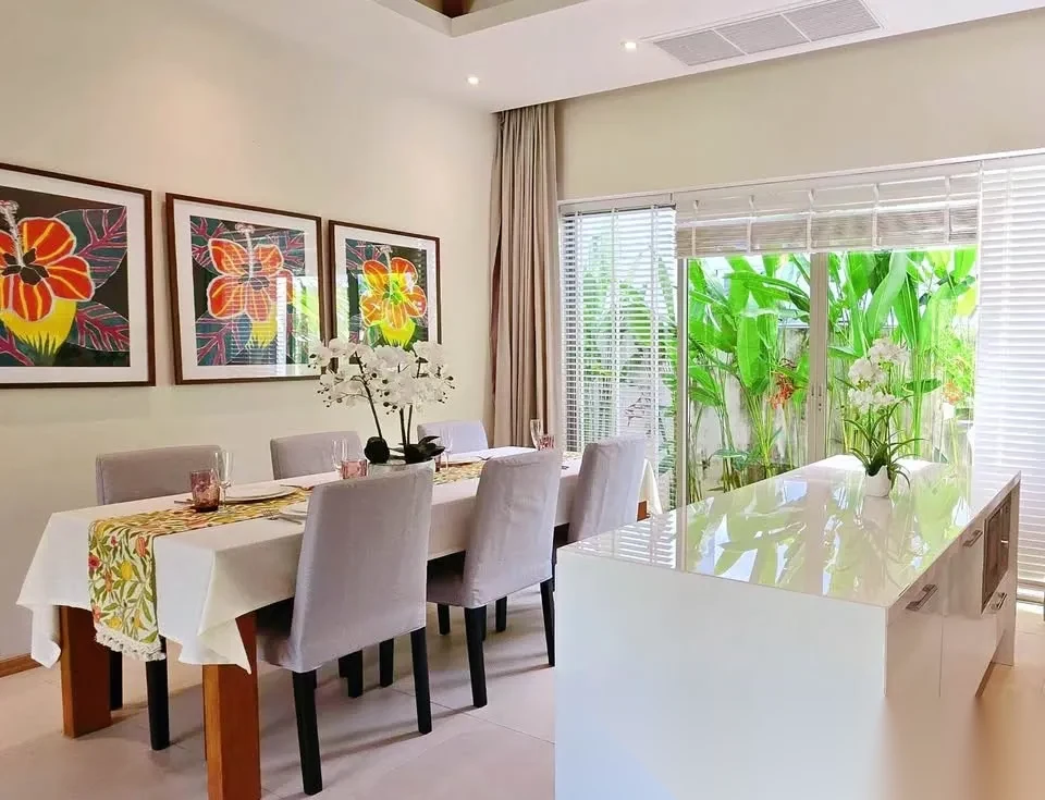 3 Bedroom Villa for rent at Trichada Villas complex · Choeng Thale · Pool View — photo 6