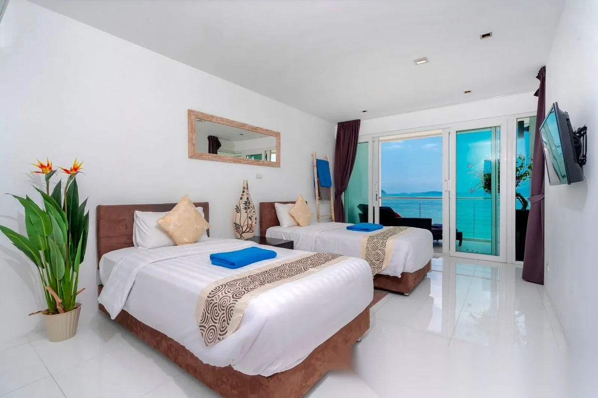Пентхаус 4BR в ЖК Waterside · Вичит · Вид на море — фото 9