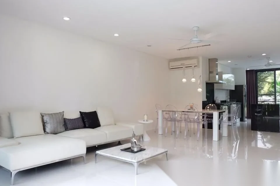 Апартаменты 2BR в ЖК Bangtao Beach Gardens · Чернг Тале / Bang Tao · Вид в сад — фото 11