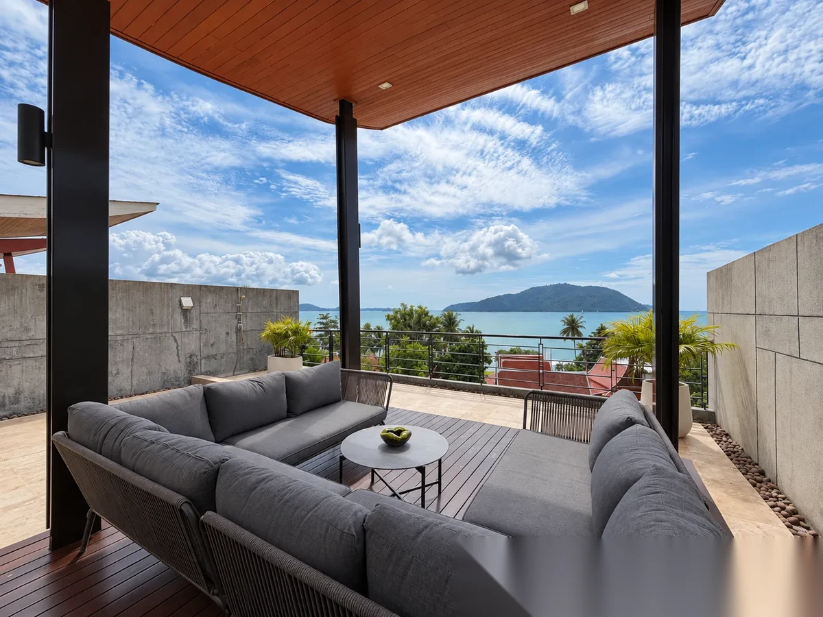 4 Bedroom Villa for rent at The Eva complex · Rawai · Sea View — photo 2