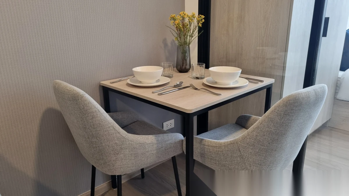 Апартаменты 1BR в ЖК THE BASE Bukit · Вичит · Выход к бассейну — фото 5