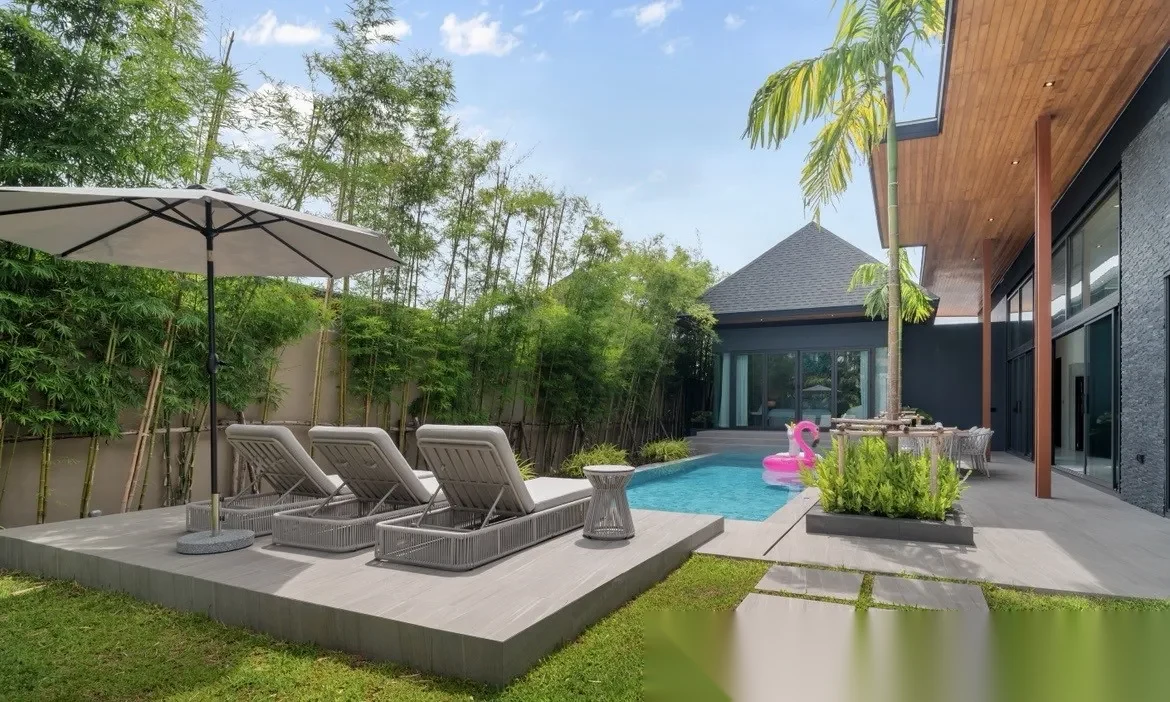 4 Bedroom Villa for rent at Suksan Fusion complex · Rawai — photo 2