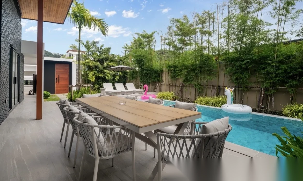 4 Bedroom Villa for rent at Suksan Fusion complex · Rawai — photo 3