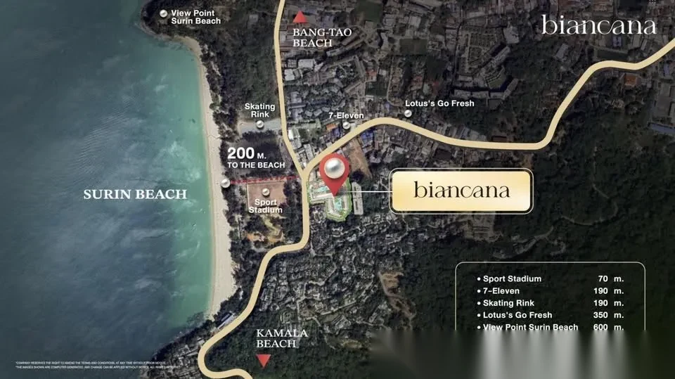 Studio Apartment for sale at Biancana Title complex · Choeng Thale — photo 6
