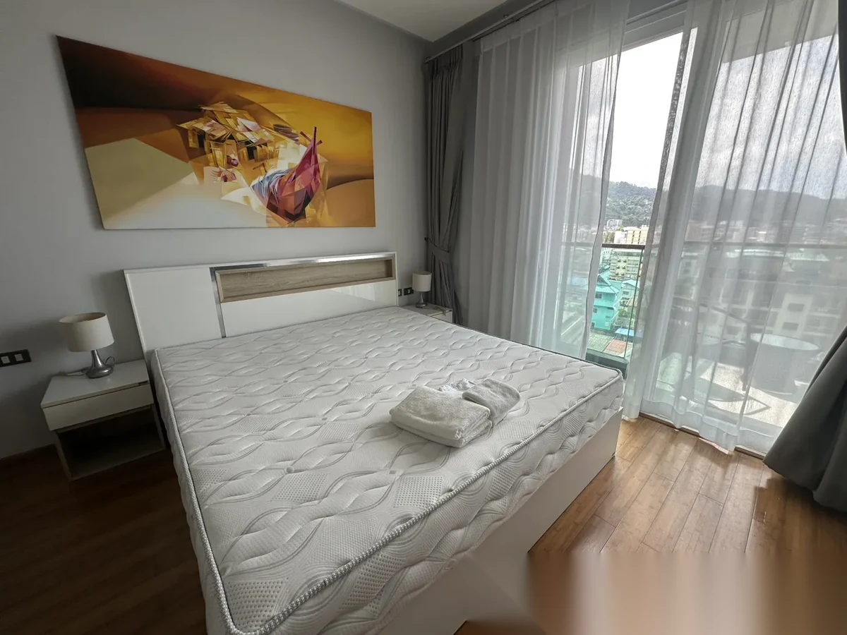 Апартаменты 1BR в ЖК The Emerald Terrace · Патонг · Частичный вид на море — фото 5