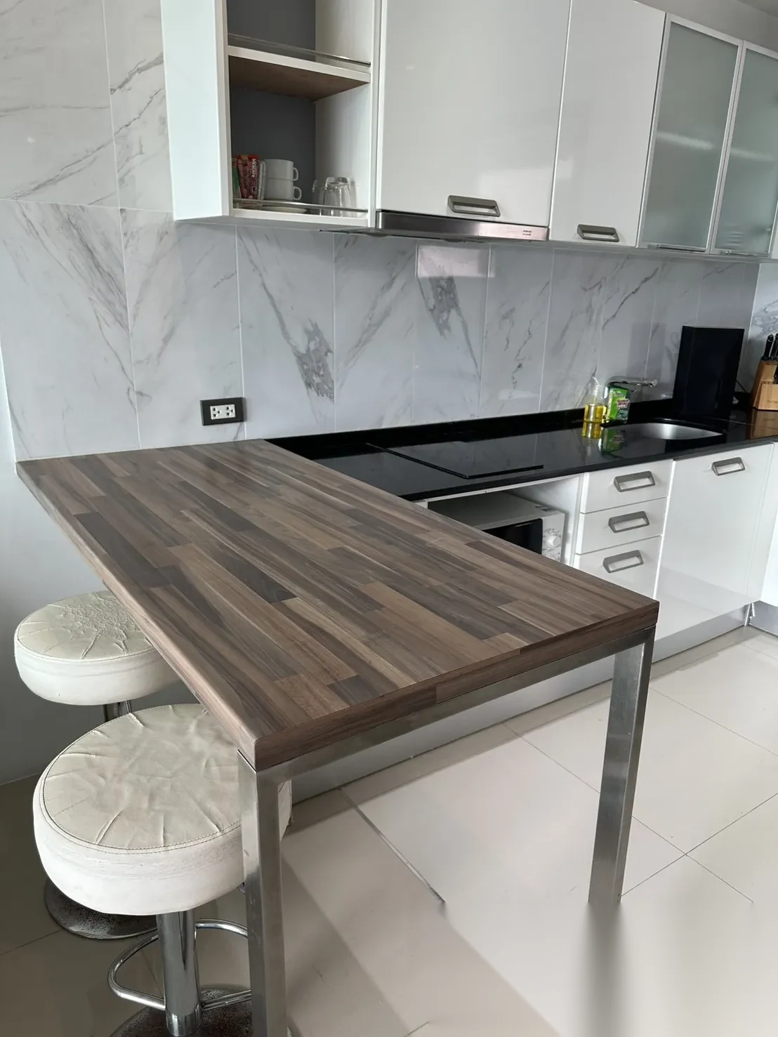Апартаменты 1BR в ЖК The Emerald Terrace · Патонг · Частичный вид на море — фото 8