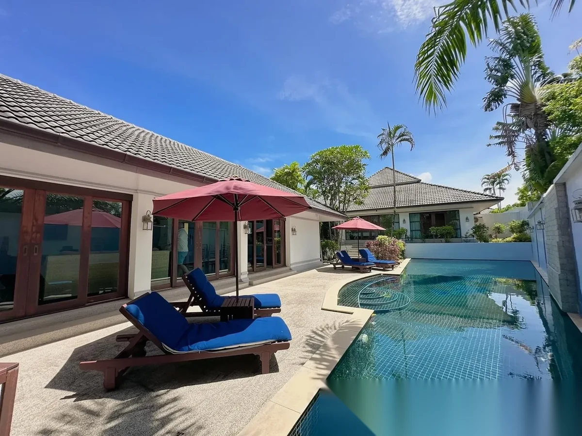 4 Bedroom Villa for sale at Loch Palm Golf Club complex · Kathu · Pool View — photo 3