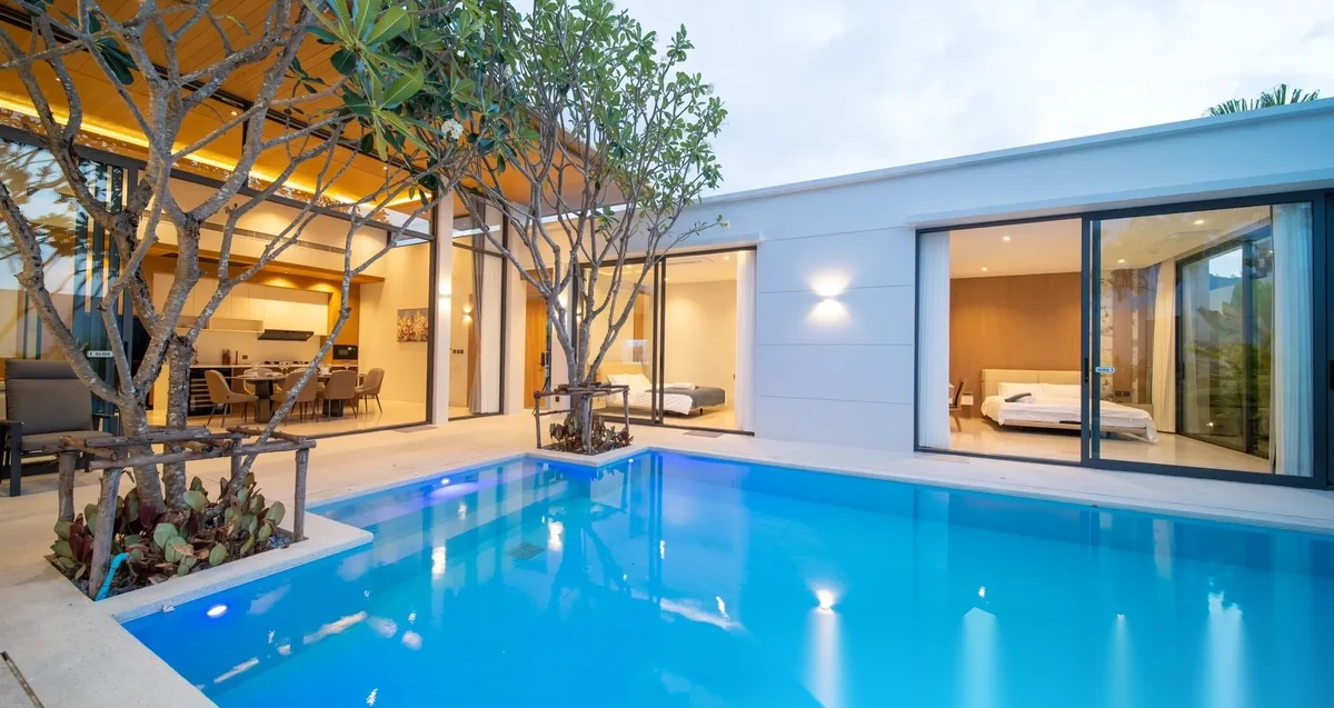 4 Bedroom Villa for rent at Mouana Residence Ko Kaeo complex · Ko Kaeo · Pool View