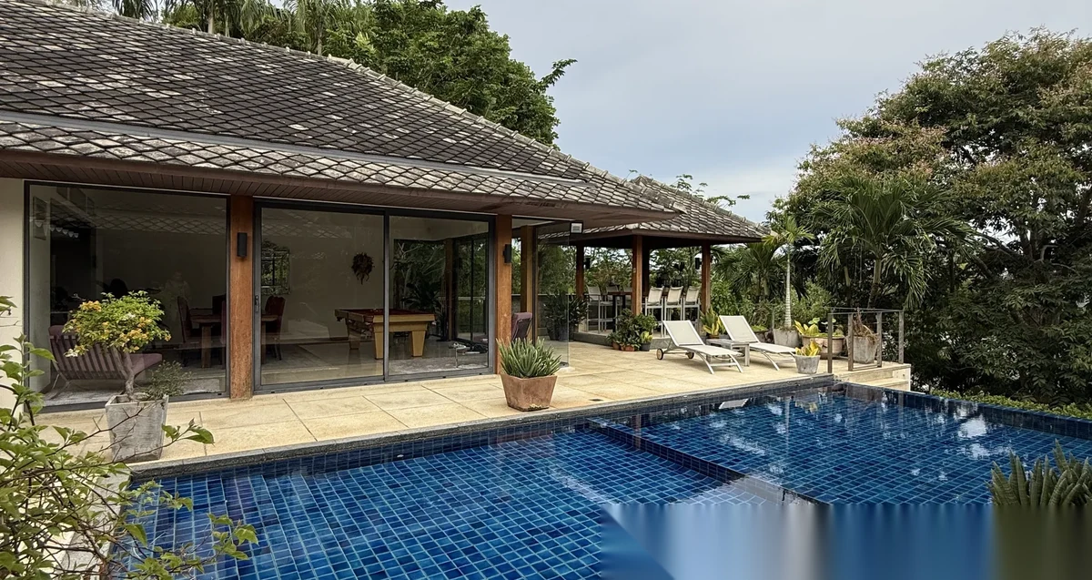 5 Bedroom Villa for sale at Rawai Villas complex · Rawai · Pool View