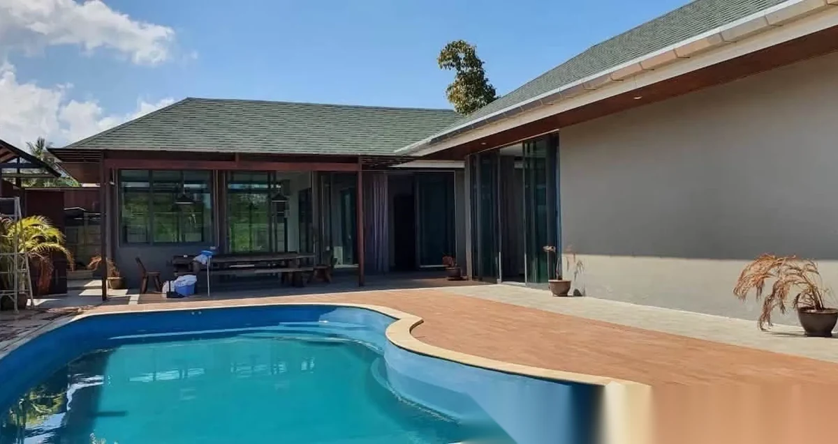 3 Bedroom Villa for rent at single-storey villa in Pakhlok, Thalang District, Phuket complex · Pa Khlok · Lake View