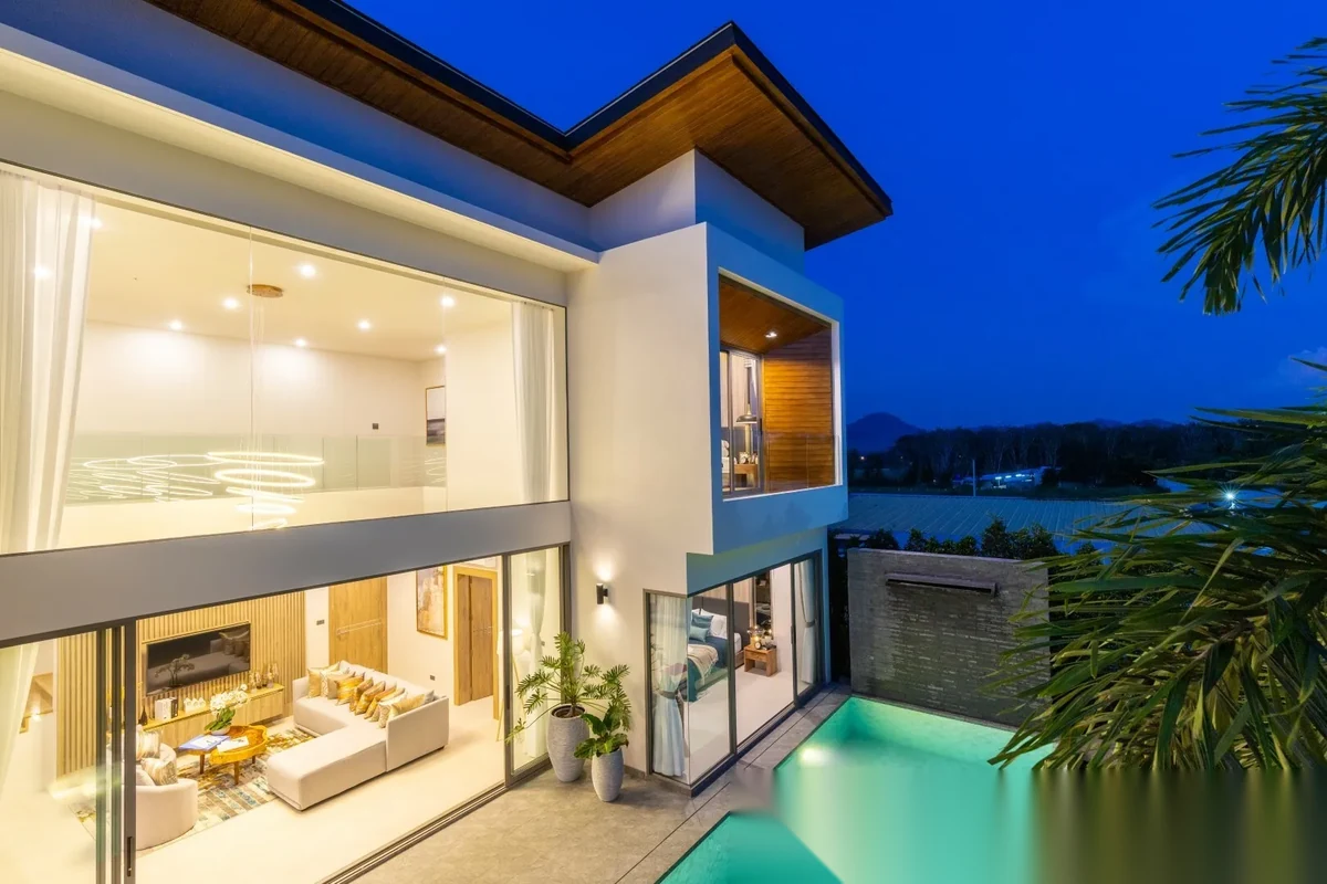 3 Bedroom Villa for sale at Zenithy Pool Villa complex · Si Sunthon · Pool View — photo 23