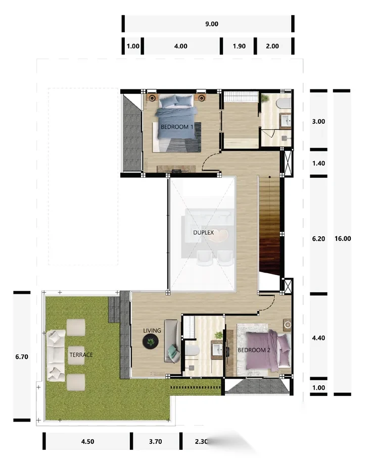3 Bedroom Villa for sale at Zenithy Pool Villa complex · Si Sunthon · Pool View — photo 40