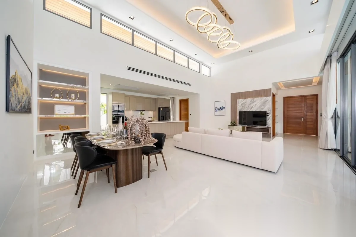 4 Bedroom Villa for rent at The Breeze Villas complex · Choeng Thale · Pool View — photo 4
