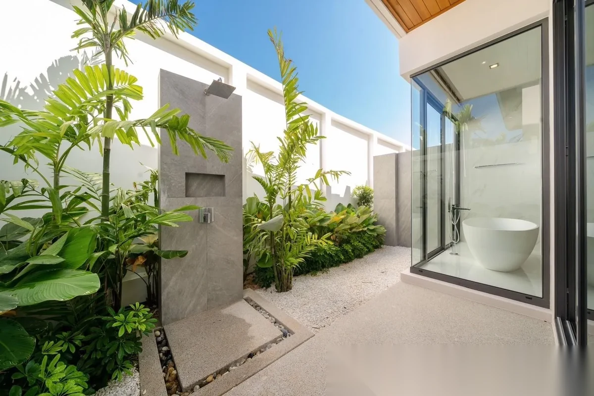 4 Bedroom Villa for rent at The Breeze Villas complex · Choeng Thale · Pool View — photo 9