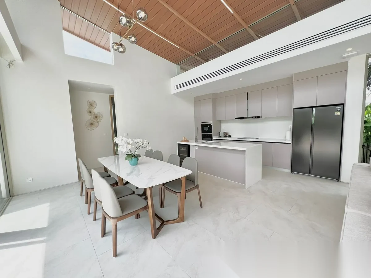 4 Bedroom Villa for rent at Asherah Villas Phase 3 complex · Thep Krasattri · Pool View — photo 11