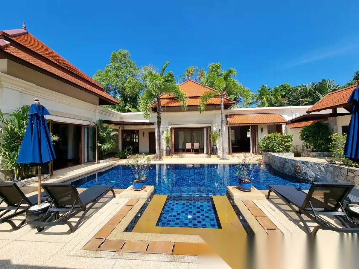 5 Bedroom Villa for rent at Sai Taan Villas complex · Choeng Thale — photo 6