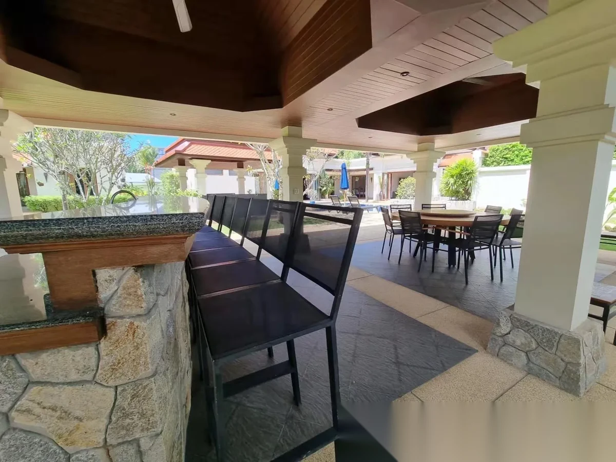5 Bedroom Villa for rent at Sai Taan Villas complex · Choeng Thale — photo 12
