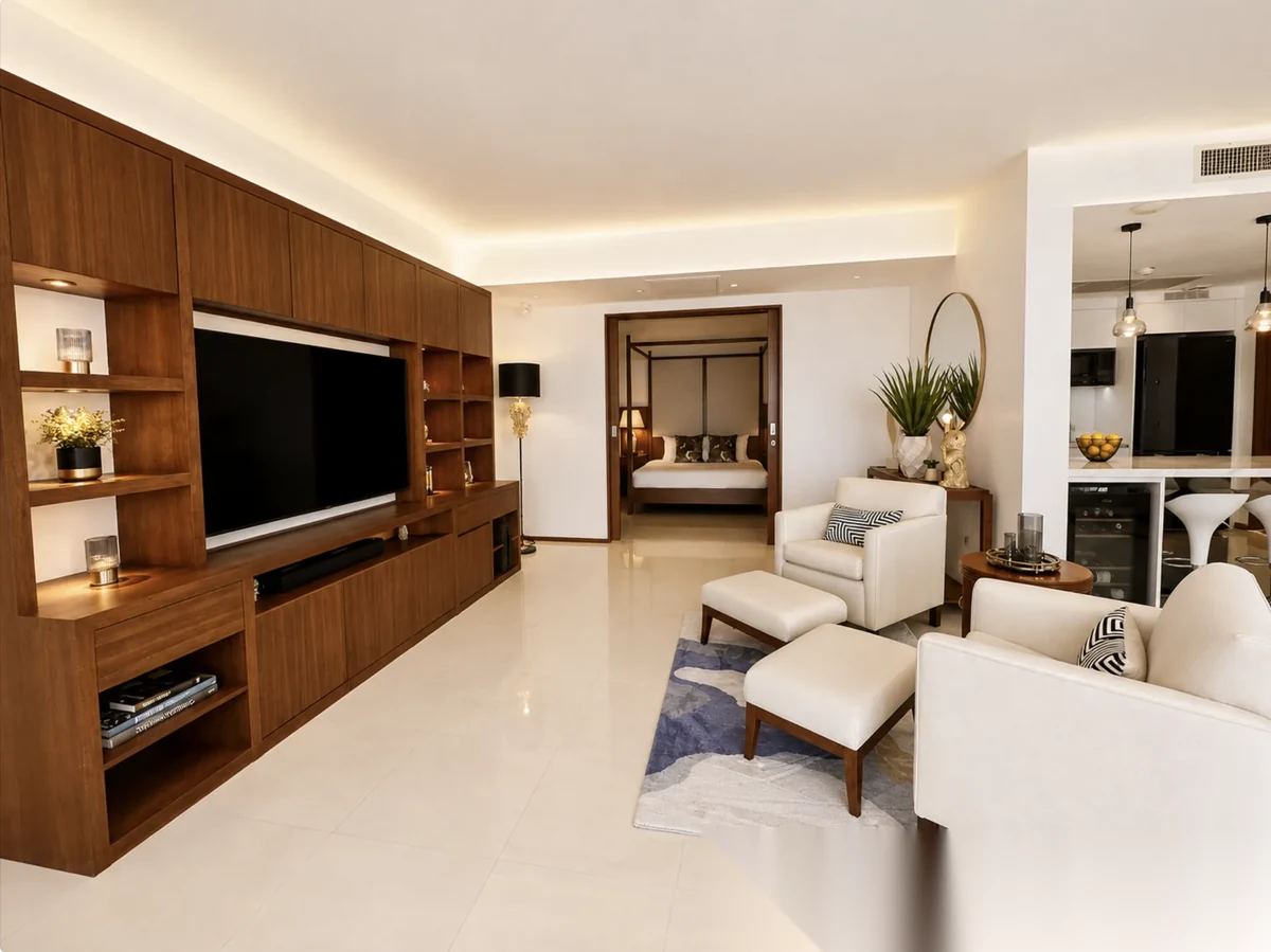 Апартаменты 2BR в ЖК The Plantation · Камала · Вид на море — фото 6