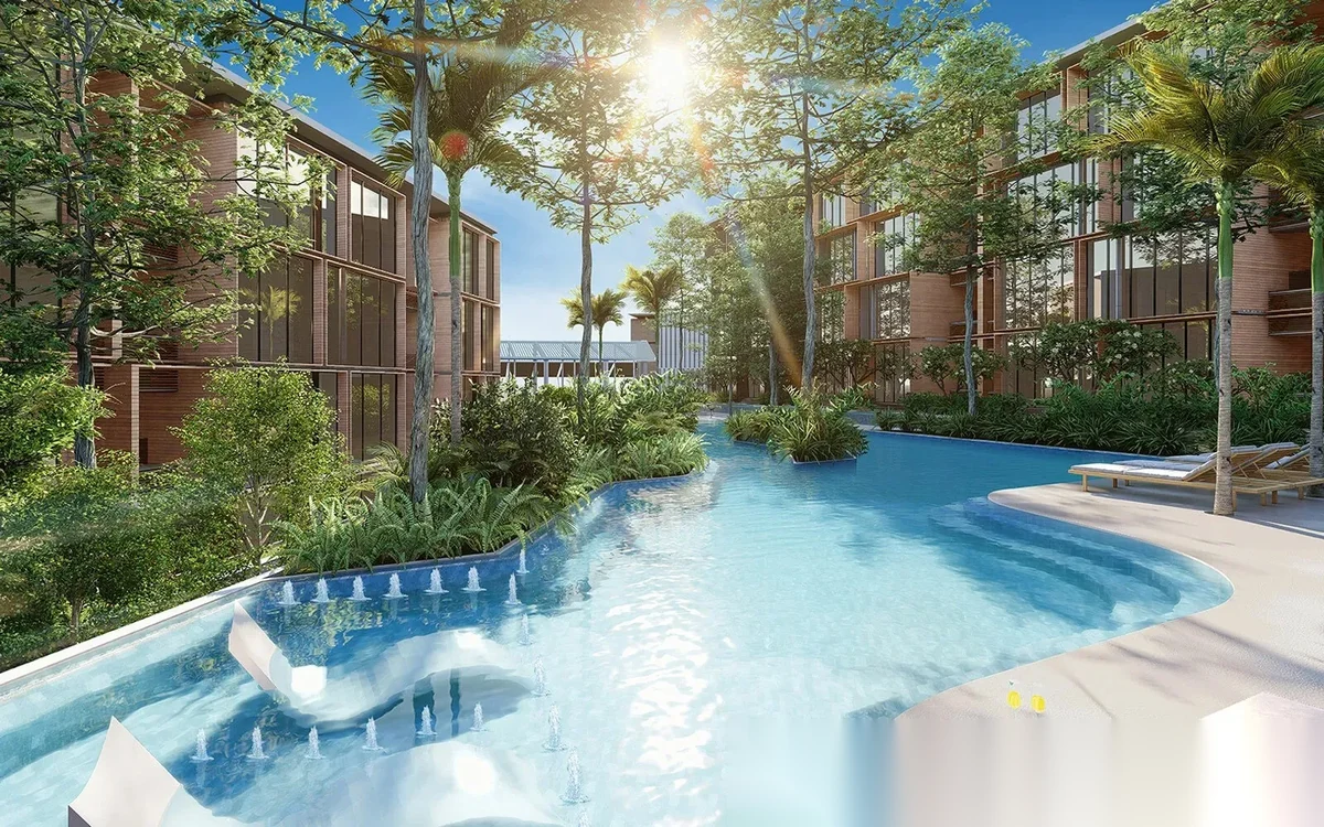 1 Bedroom Apartment for sale at Wyndham Garden Phuket Kamala complex · Kamala · Pool View — photo 7