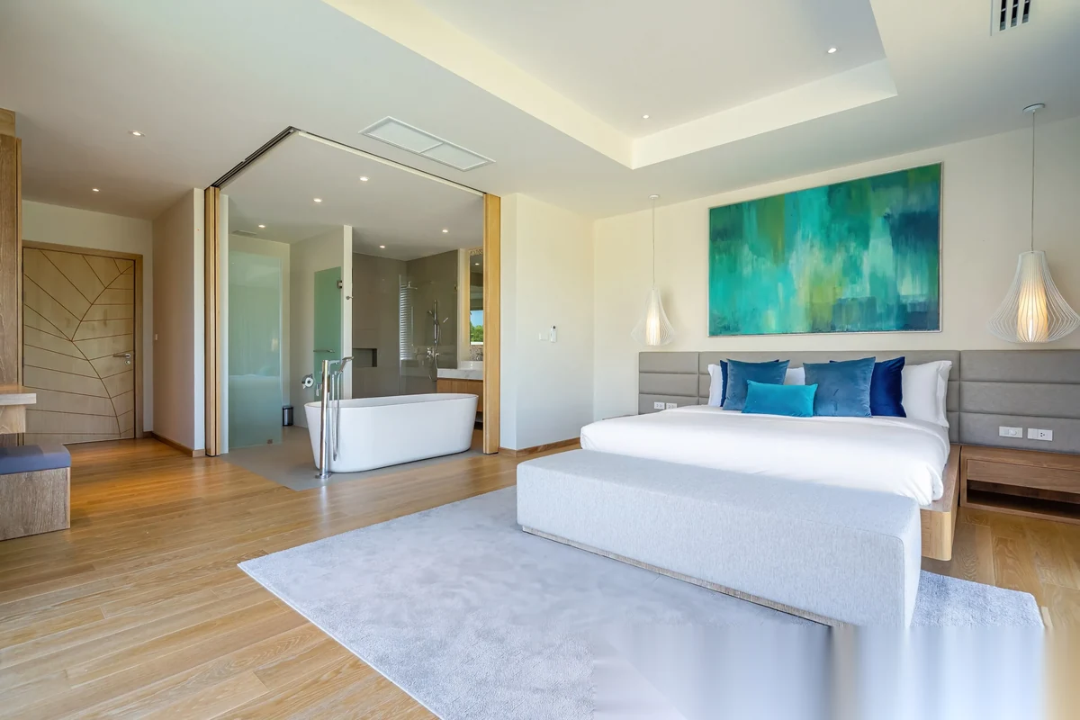 4 Bedroom Villa for sale at Trichada Breeze complex · Choeng Thale · Pool Access — photo 6